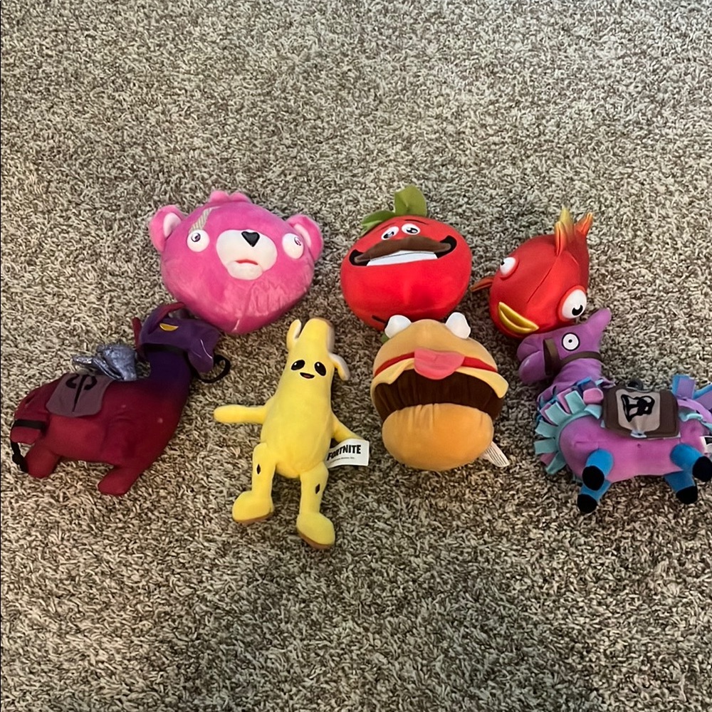 Plush Toy Set - Multicolor